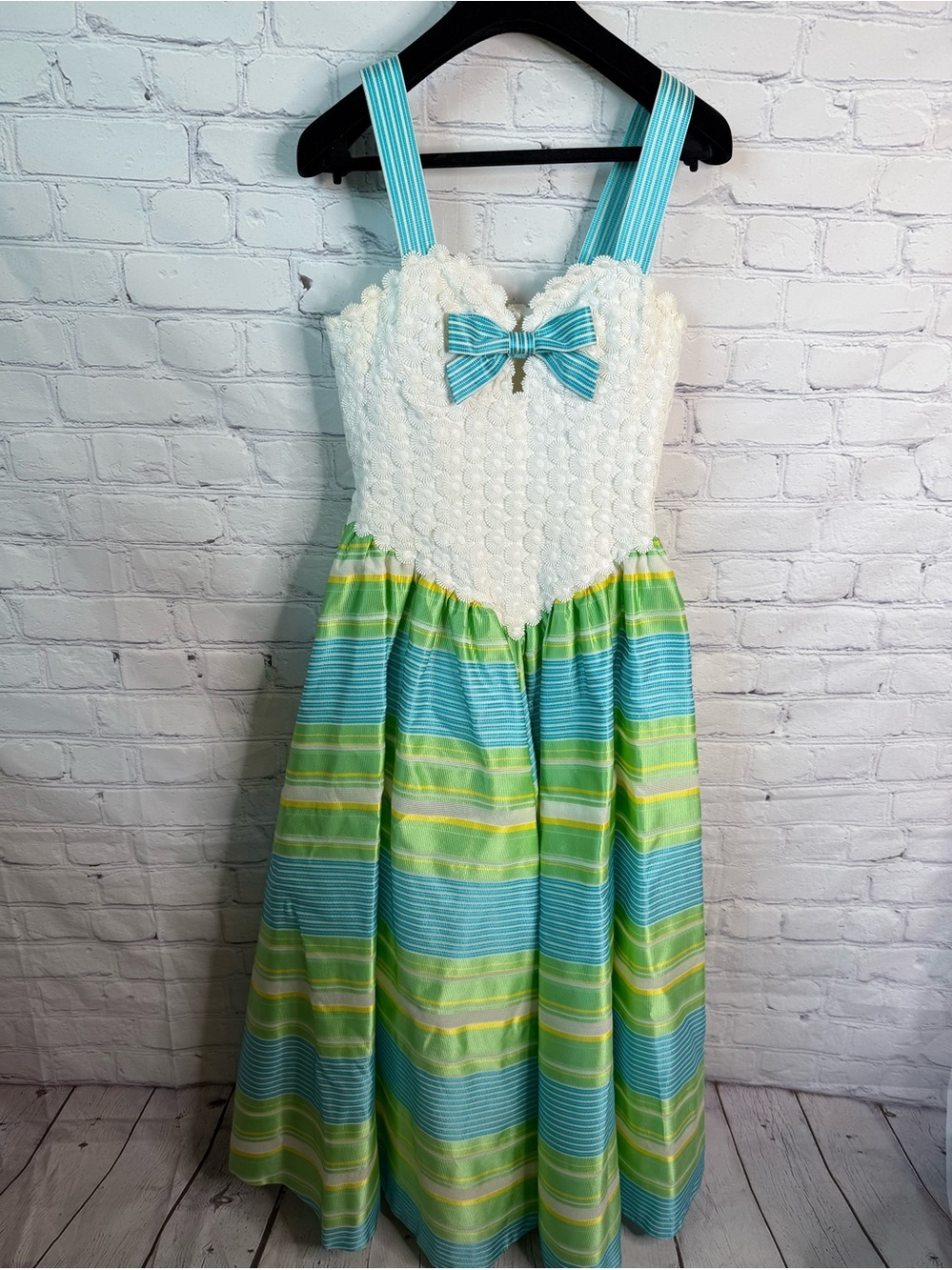 ESCADA Couture Vintage 90’s Silk Fit And Flare Party Dress 36